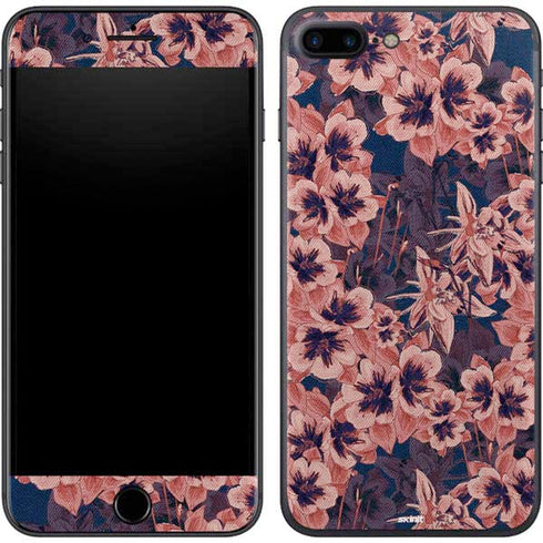 Dark Tapestry Floral iPhone 8 Plus Skin